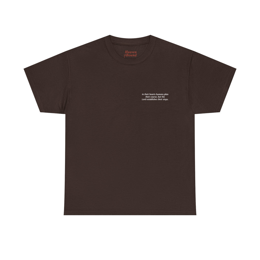 Proverbs 16:9 Cowboy Boots Graphic Tee